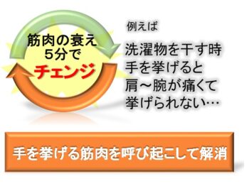痛みにはほぐしだけでなく筋肉を使えるようにする必要があります